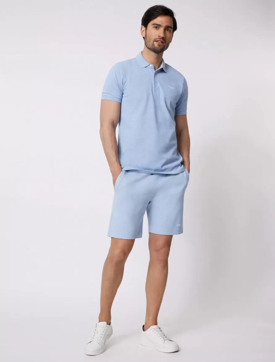 Cavallaro Napoli Poloshirts>Damiano Polo Blauw