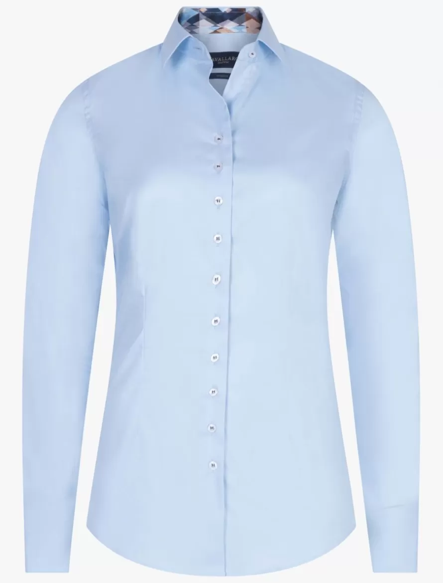 Cavallaro Napoli Blouses>Geanna Blouse Blauw