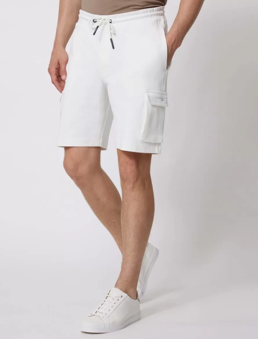 Cavallaro Napoli Shorts>Pescaro Cargo Short Off White