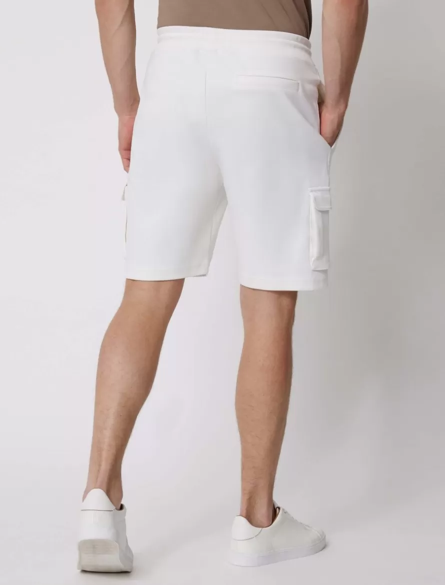 Cavallaro Napoli Shorts>Pescaro Cargo Short Off White