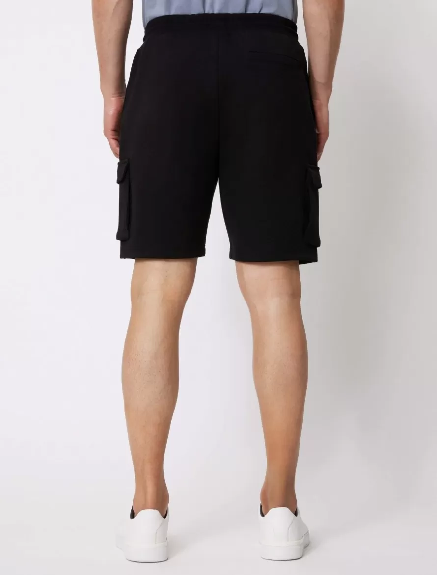 Cavallaro Napoli Shorts>Pescaro Cargo Short Zwart