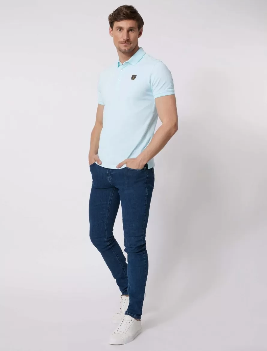 Cavallaro Napoli Poloshirts>Rodarti Polo Blauw