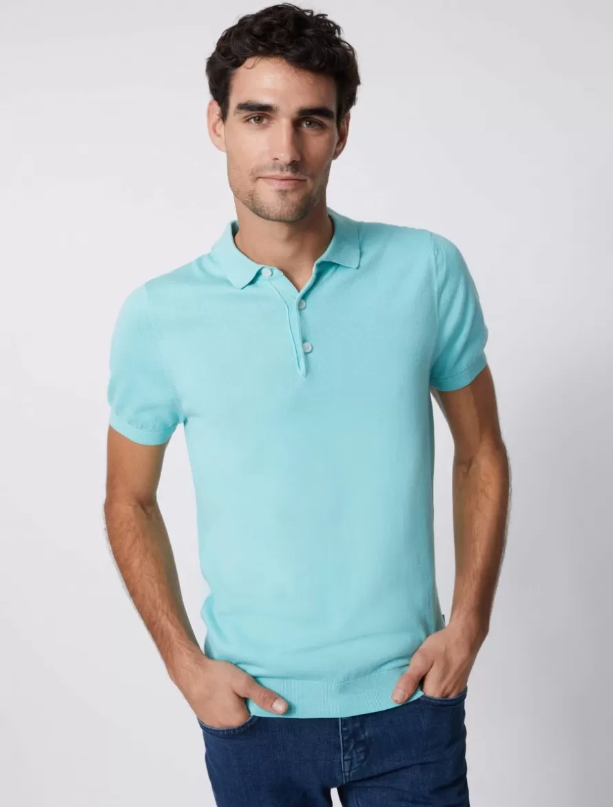 Cavallaro Napoli Poloshirts>Sorrentino Polo Blauw